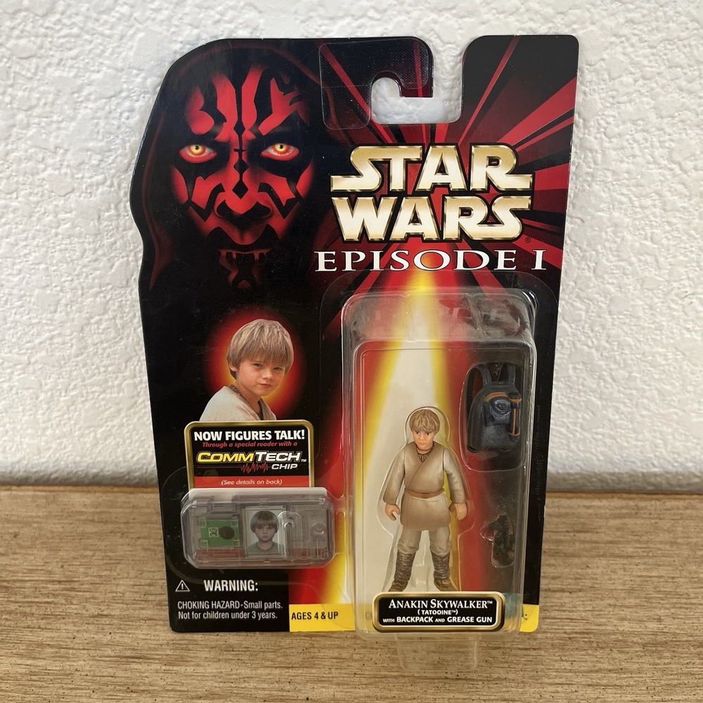 Hasbro Star Wars Episode 1: 1998 Tatooine Anakin Skywalker Action Figure